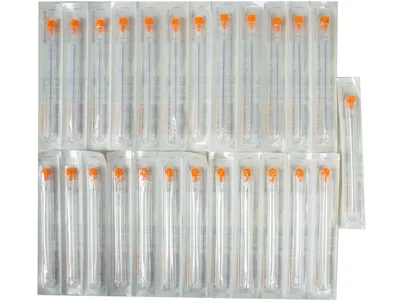 Ac Quincke BD 25G - 0.5x90 mm portocaliu