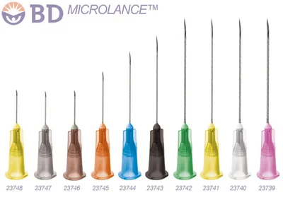 Ace BD MICROLANCE 23G - 0.60x25 mm albastru