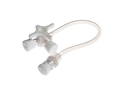 BD CONNECTA stpcocks in trei cai cu tub prelungitor 10 cm - 394995