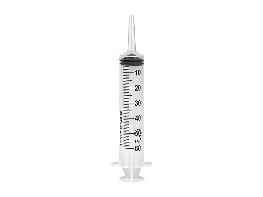 Seringi BD Plastipak fără ac - 50 ml con cateter