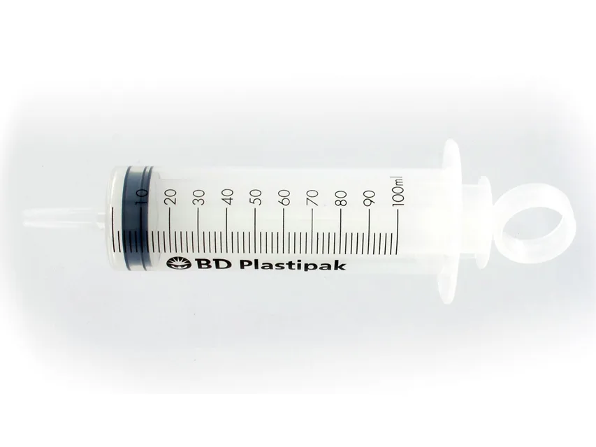 Seringi BD PLASTIPAK fără ac - con cateter 100 ml