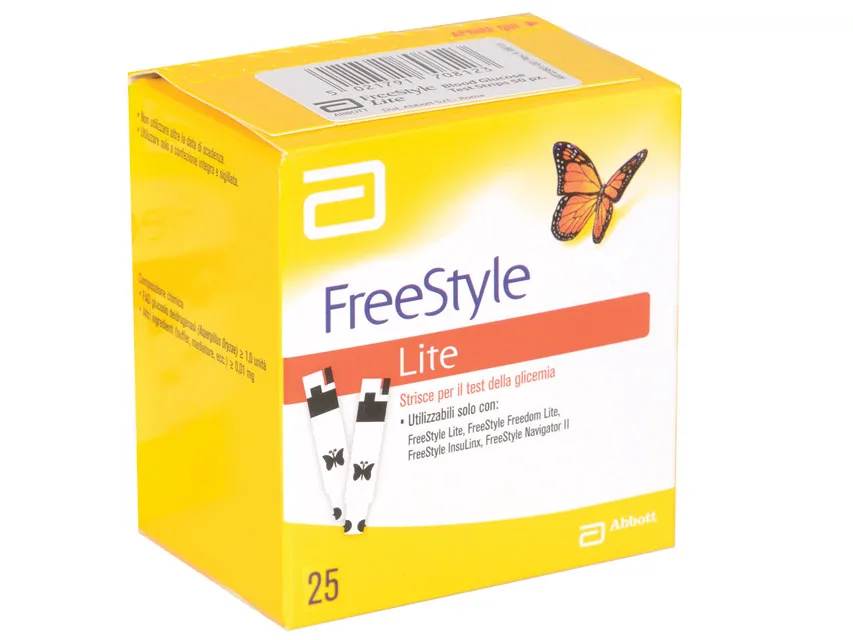 Abbott Freestyle Lite benzi pentru testarea glucozei în sânge