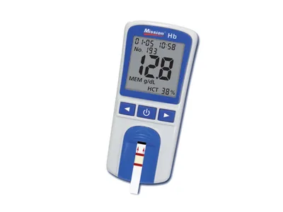 Aparat profesional Mission analize medicale de Hemoglobina si Hematocrit