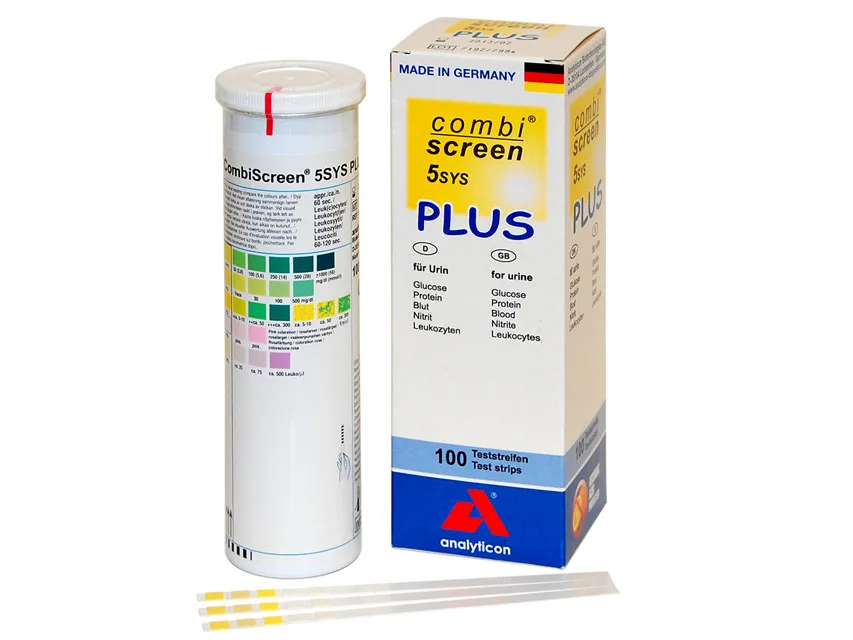 Combiscreen 5SYS Plus benzi pentru urina - 5 parametri