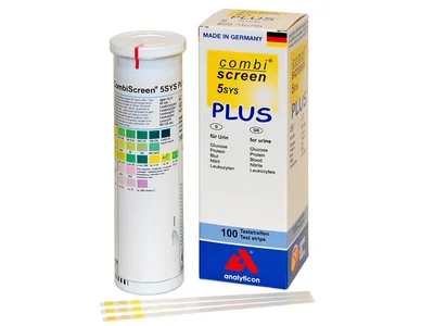 Combiscreen 5SYS Plus benzi pentru urina - 5 parametri