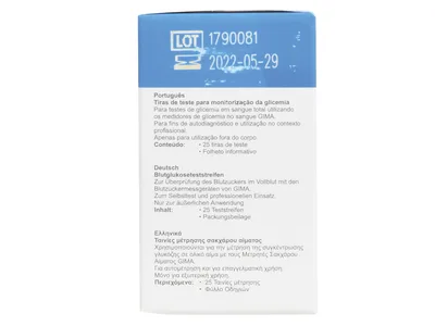 Benzi de glucoză pentru Glucose Monitor GB,FR,IT,ES,SI,BG