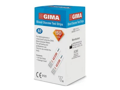 Benzi pentru glicoză Glucose Monitor GB,FR,IT,ES,DE,LT