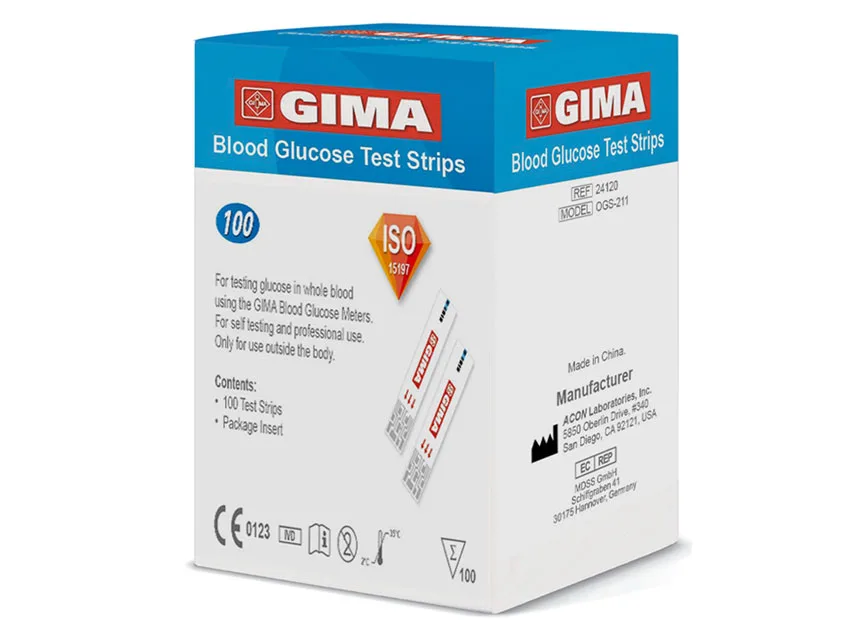 Benzi de glucoză pentru Glucose Monitor GB,FR,IT,ES,LV,EE