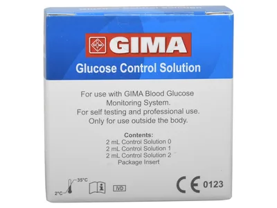Soluție de control pentru Glucose Monitor