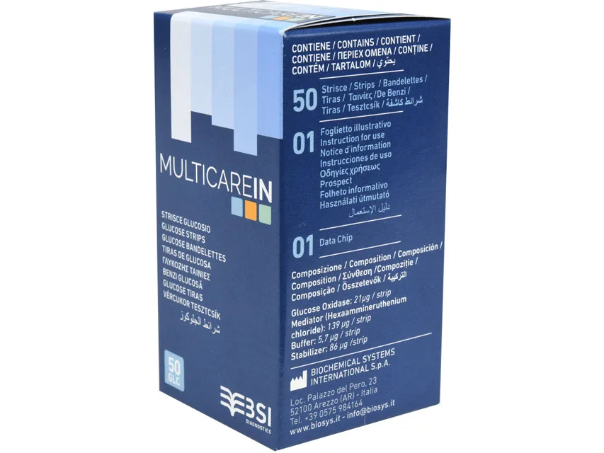 Benzi pentru glucoză - pentru 23965/66/67, 24147/48/49, 24150/51/52/53