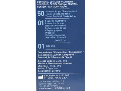 Benzi pentru glucoză - pentru 23965/66/67, 24147/48/49, 24150/51/52/53