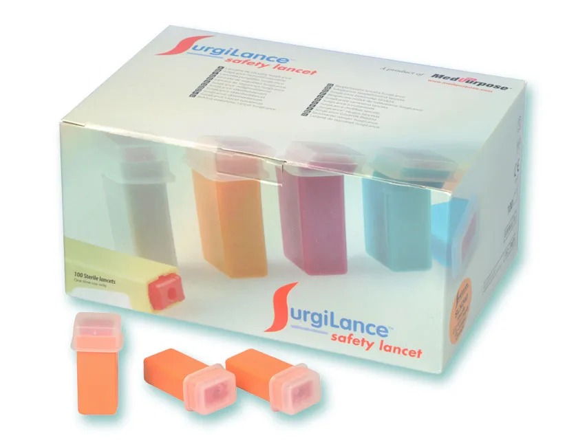 Surgilance safety needle G22 - lancete automate
