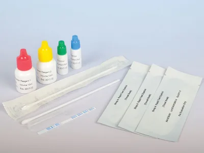 Test Strep-A dual colour - strip