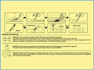 Test rapid Helicobacter pylori