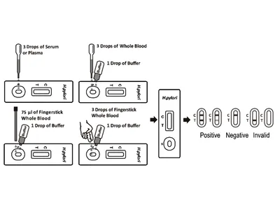 Test Helicobacter pylori - professional