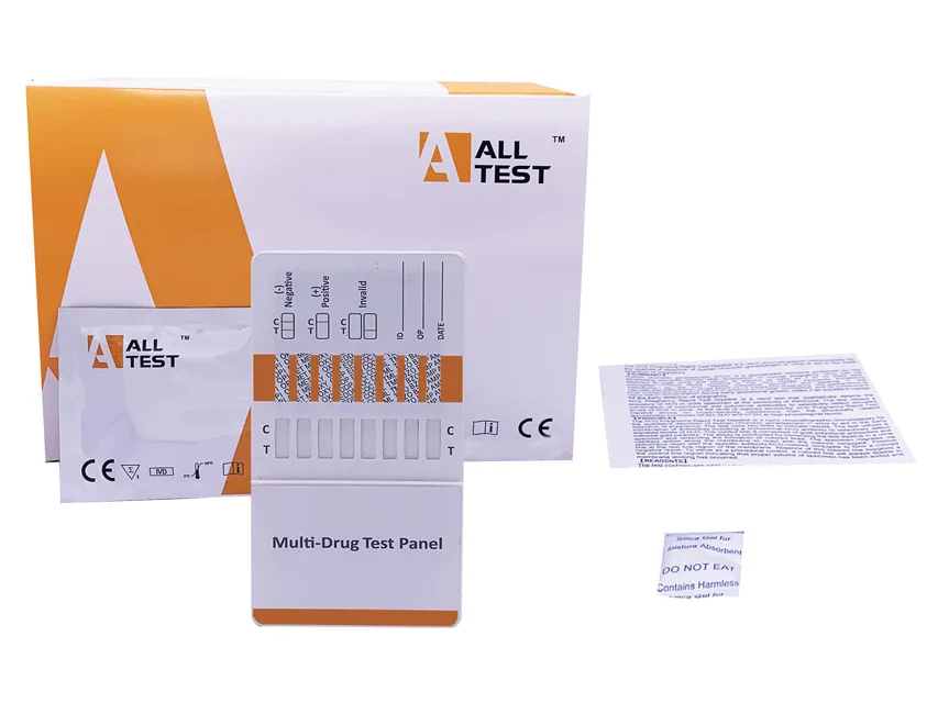 Teste panou multiplu pentru droguri - 8 droguri - urină