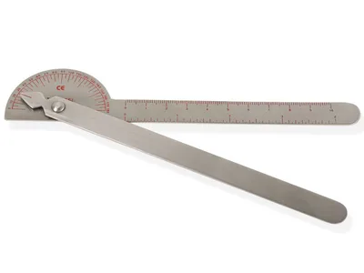 Goniometru Robinson 180° 7" - oțel inoxidabil