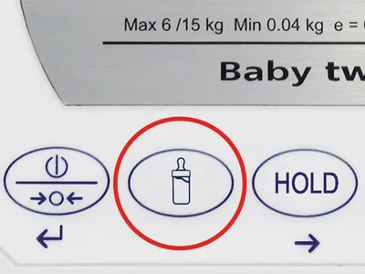 Cântar electronic compact profesional WUNDER BABY 02-2 pentru bebeluși 10-20 kg - Clasa III