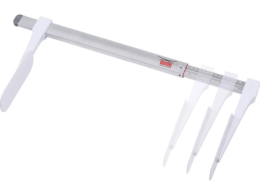 Riglă de înălțime manuală WUNDER WH80 35-80 cm cu citire analogică
