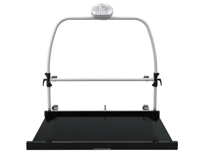 Cantar digital de platforma WUNDER RW2.0 MOVE cu balustrada si roti 300 kg - Clasa III