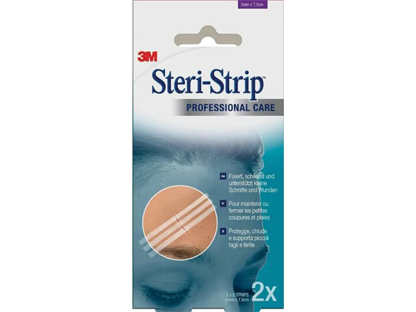 STERI-STRIP 3M - 3x75 mm - alb - 1540NP