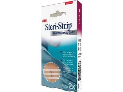 STERI-STRIP 3M - 6x75 mm - alb - 1541NP