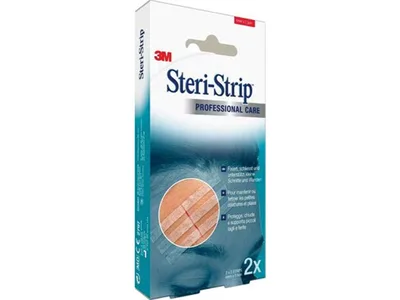STERI-STRIP 3M - 6x75 mm - piele - 1551NP