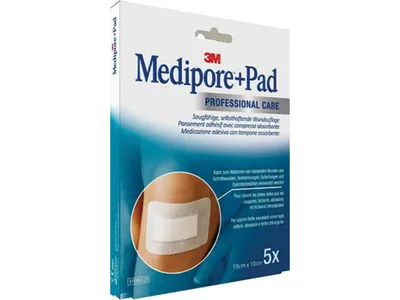 Medipore + Pad 3M - 10x10 cm - 3566NP