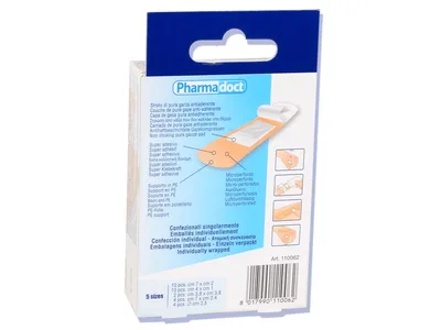 Plasturi PHARMADOCT CLASSIC 5 mărimi asortate - carton de 12 cutii a 30 bucăți