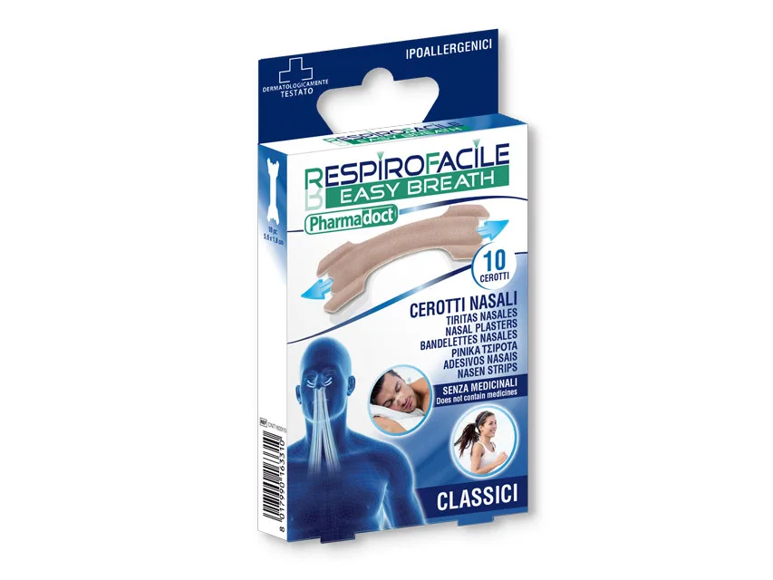 Benzi nazale PHARMADOCT - carton de 12 cutii a 10 bucăți