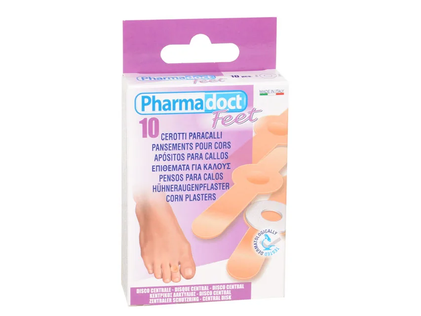 PHARMADOCT Plasturi pentru bună - carton de 12 cutii de 10
