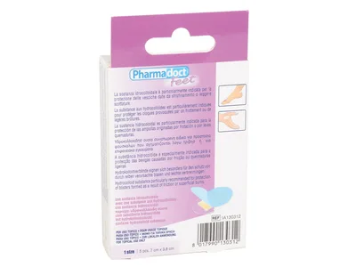 Plasturi pentru bule PHARMADOCT - carton de 12 cutii a 5 bucăți
