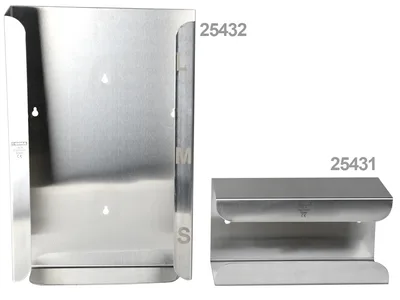 Dispenser de mănuși - singular - oțel inoxidabil