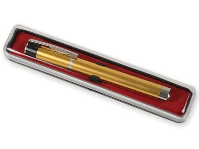 Lanternă LED Omega - auriu