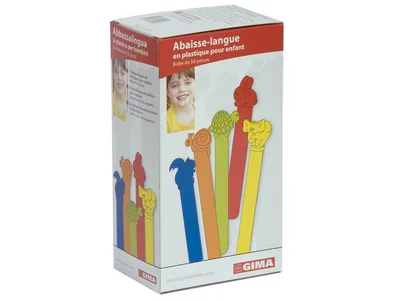 Depresoare linguale pediatrice - plastic