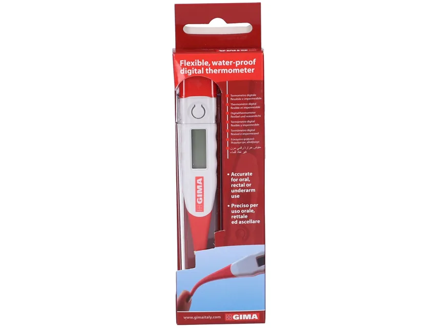 Termometru digital flexibil °C - cutie standard, vârf flexibil, rezistent la apă