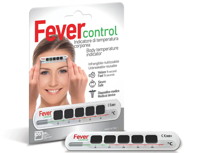 Termometru pentru frunte de control al febrei - blister
