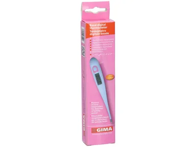 Termometru digital basal °C - carcasă din plastic - 2 zecimale
