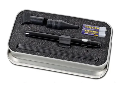 Delta LED otoscope penlight - negru