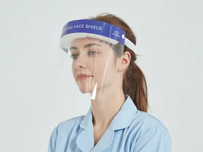Ecran facial de protecție anti-ceață cu aplicare unică