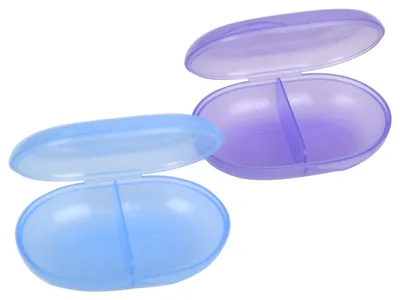 Cutie medicamente albastra/roz (blister 2 buc)
