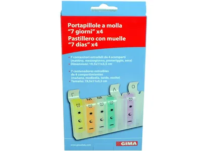 Planificator pentru 7 zile spring x4 - Engleză