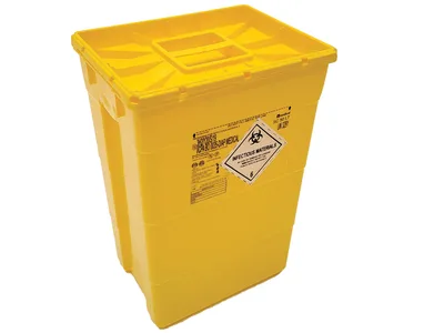 Recipient pentru deșeuri 50 l - capac simplu