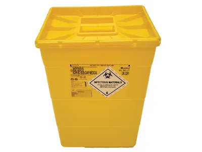 Recipient pentru deșeuri 50 l - capac simplu