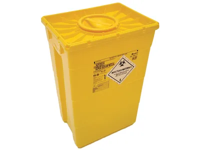Container deșeuri 50 l - capac dublu