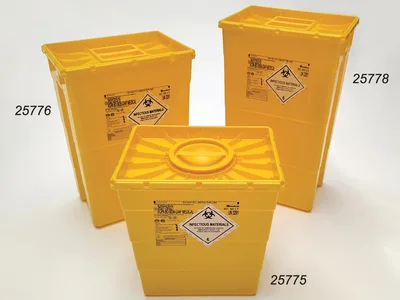 Container pentru deşeuri 60 l - capac dublu