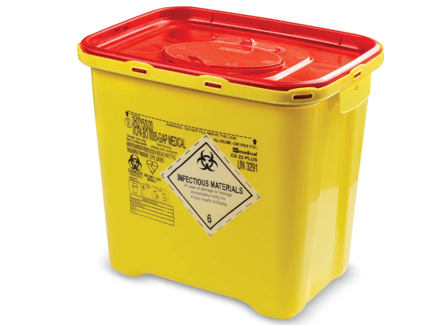 Container pentru obiecte ascuțite CS PLUS LINE - 22 l