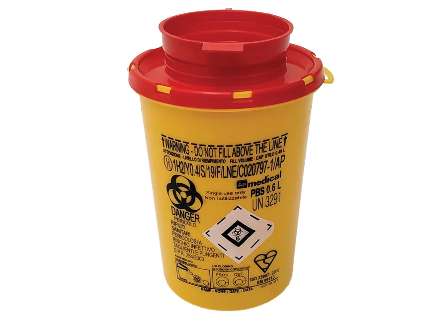 Container pentru obiecte ascuțite PBS LINE 0,6 l
