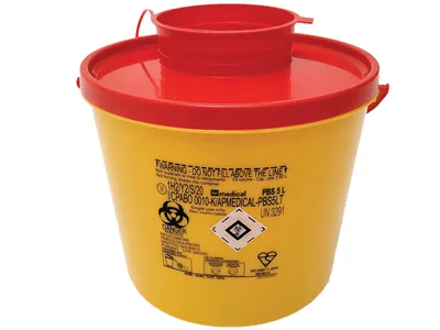 Container pentru obiecte ascuțite PBS 5 l