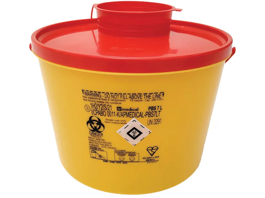 Container pentru obiecte ascuțite PBS LINE 7 l